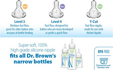 nipples for dr brown bottles|Dr Browns Baby Feeding & Care Essentials 